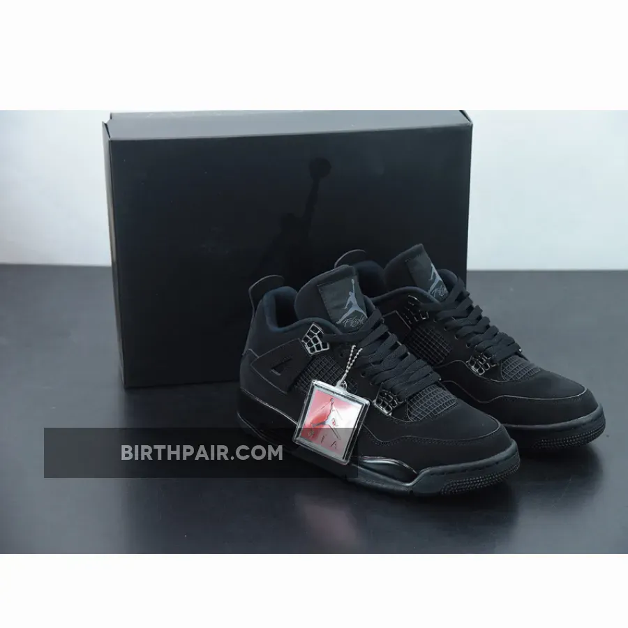 Jordan 4 Sb Black Air Jordan 4 Retro Black Cat CU1110-010