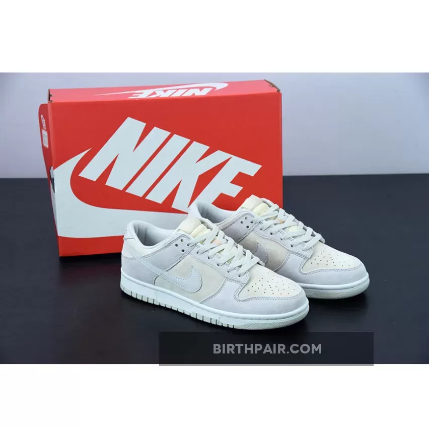 Nike Dunk Low PRM Vast Grey/Summit White-Pearl White Nike Dunk Lows Vast Grey
