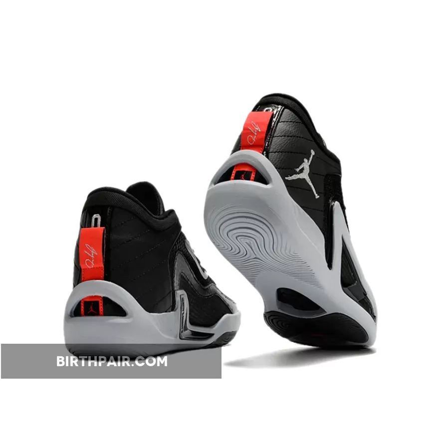 Discount Jordan Tatum 1 'Old School' Black/Metallic Silver-Wolf Grey DZ3323-001