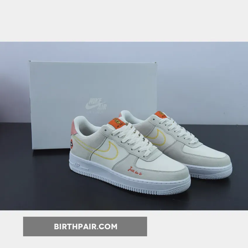 Nike Air Force 1 Jarritos Nike Air Force 1 Low Rock And Roll White/Orange