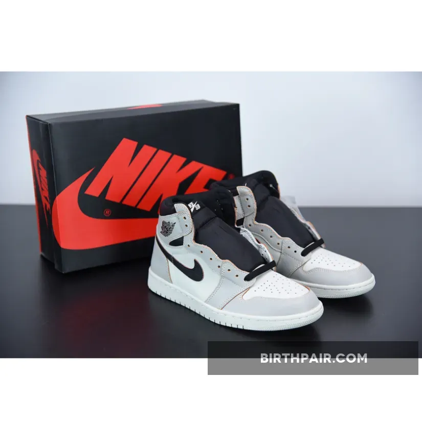 Nike SB x Air Jordan 1 Retro High OG Light Bone Crimson Pink Jordan 1