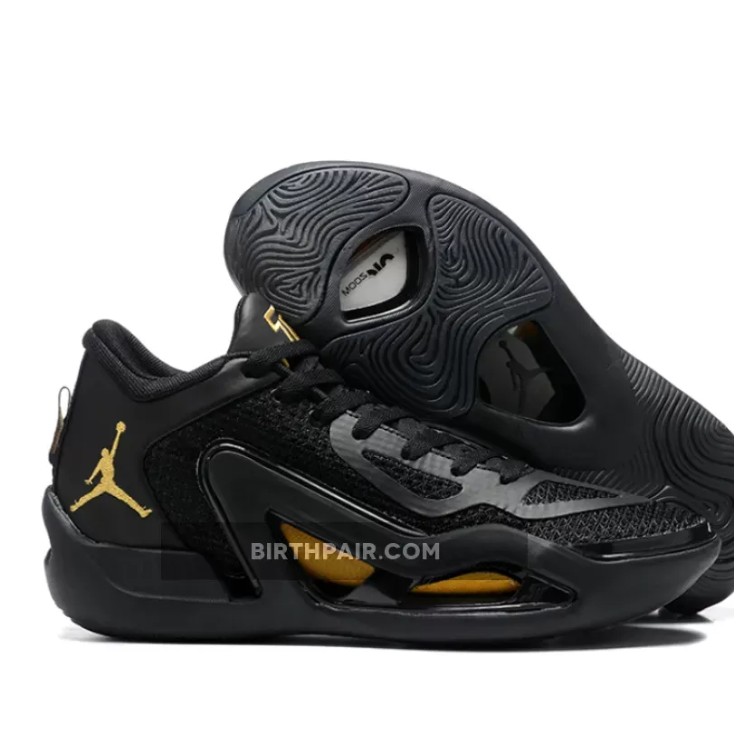 Jordan Tatum 1 Black Gold 2023 Hot #dunk low valentines