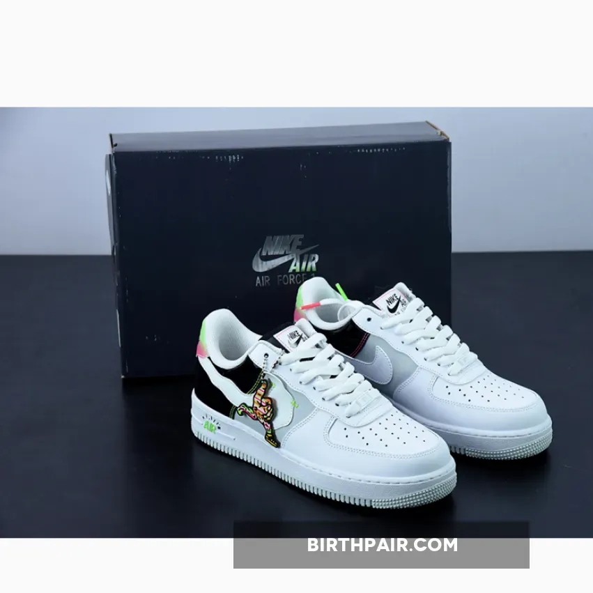 Nike Air Force 1 Low Pop Art White/Black - nike pop art sneakers