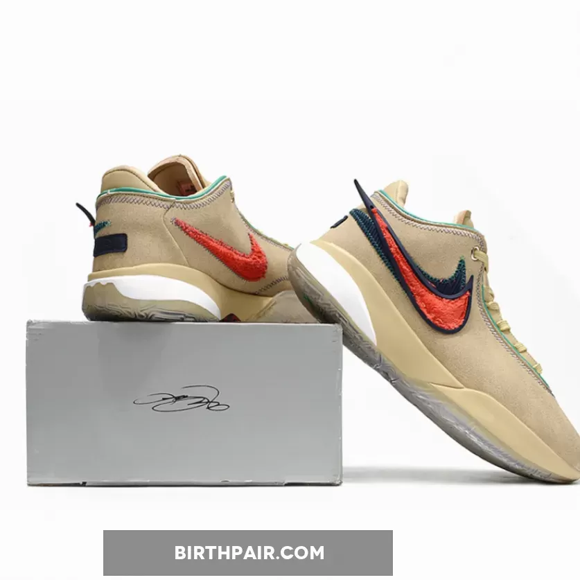 Nike LeBron 20 'Four Horsemen' Sesame/Light Crimson / Lebron 20 Color