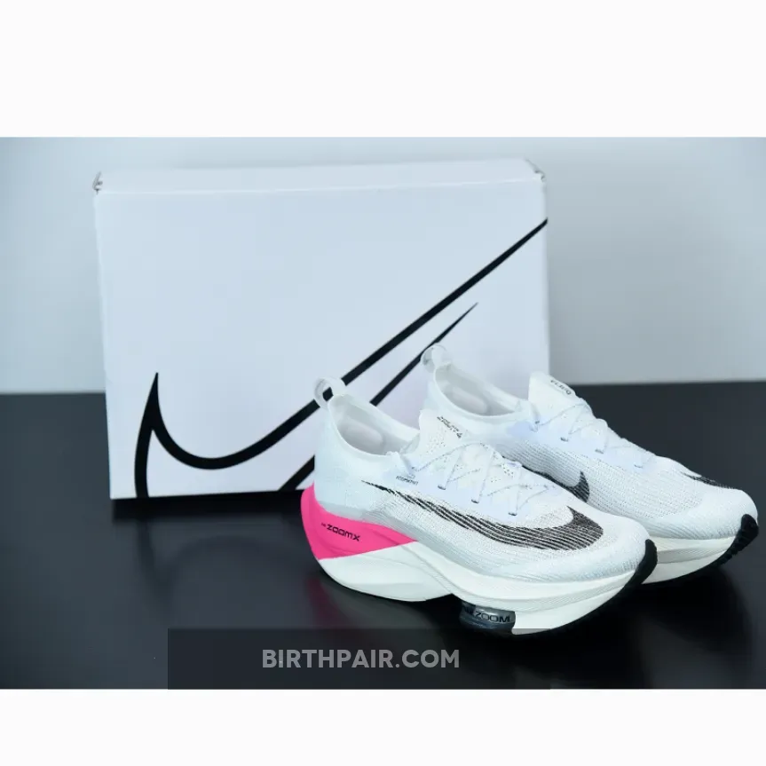 Nike Alpha Fly 1 / Nike Air Zoom Alphafly NEXT% '1:59:40' White Pink