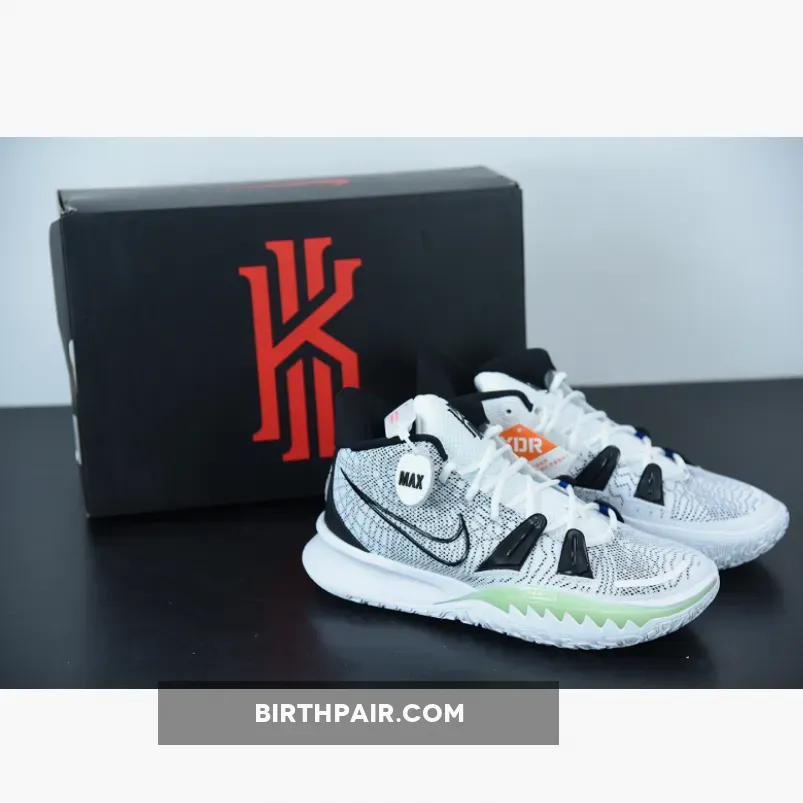 Nike Kyrie 7 'Hip-Hop' White/Black-Glow-Hyper Royal CQ9327-100 / kyrie 7 hip hop