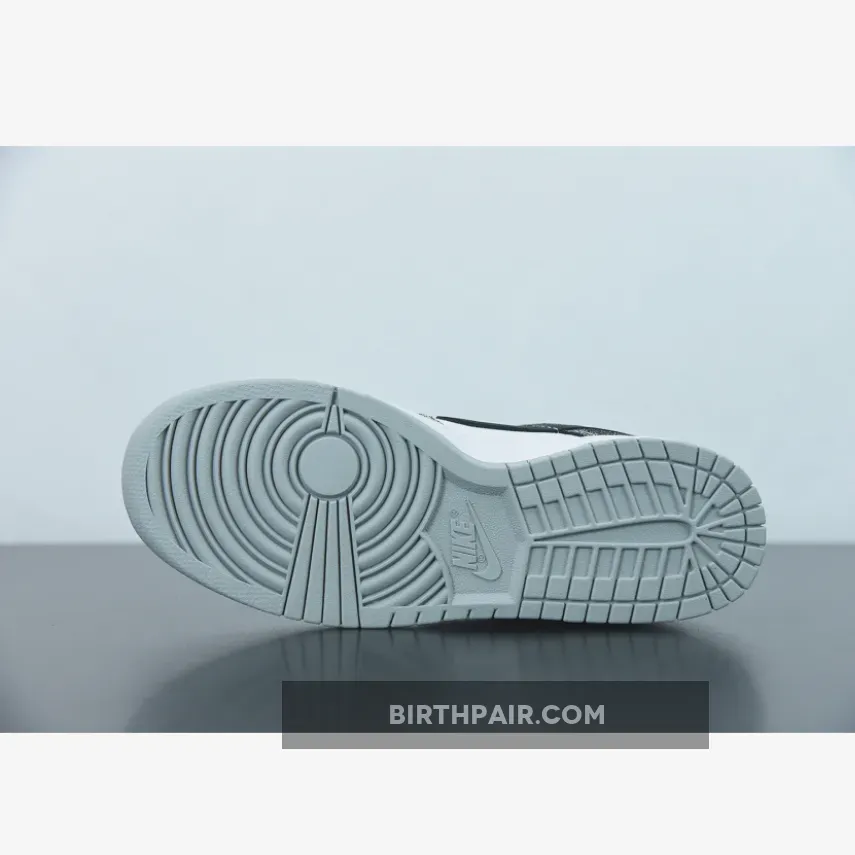 Nike Dunk Low Metallic Nike Dunk Low Silver Cracked Leather Black White