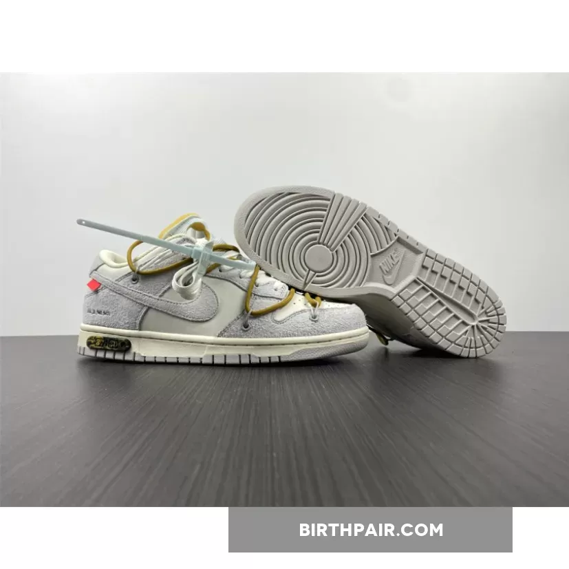 Off-White x Dunk Low 'Lot 37 of 50' Sail/Neutral Grey-Ochre / Lot 37 Off White Dunk
