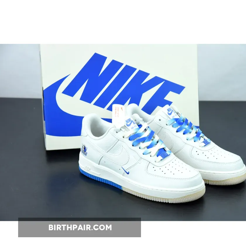 Air Force 1 White And Blue Nike Air Force 1 Low 'Dallas Mavericks' White Blue