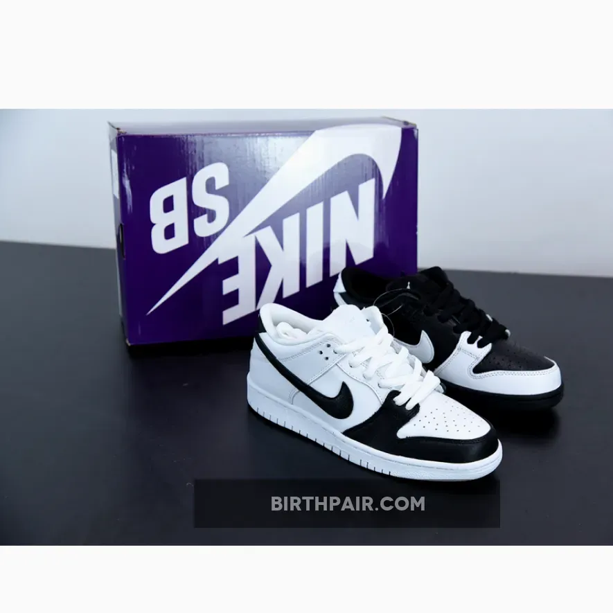 Nike SB Dunk Low PRM 'Yin Yang' Black/White-Black #dunk low yin yang