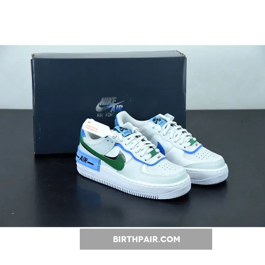 Nike Air Force 1 Shadow Photon Dust Malachite For Womens
