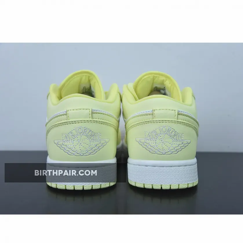 Lemonade Jordan 1 Air Jordan 1 Low Lemon Twist White