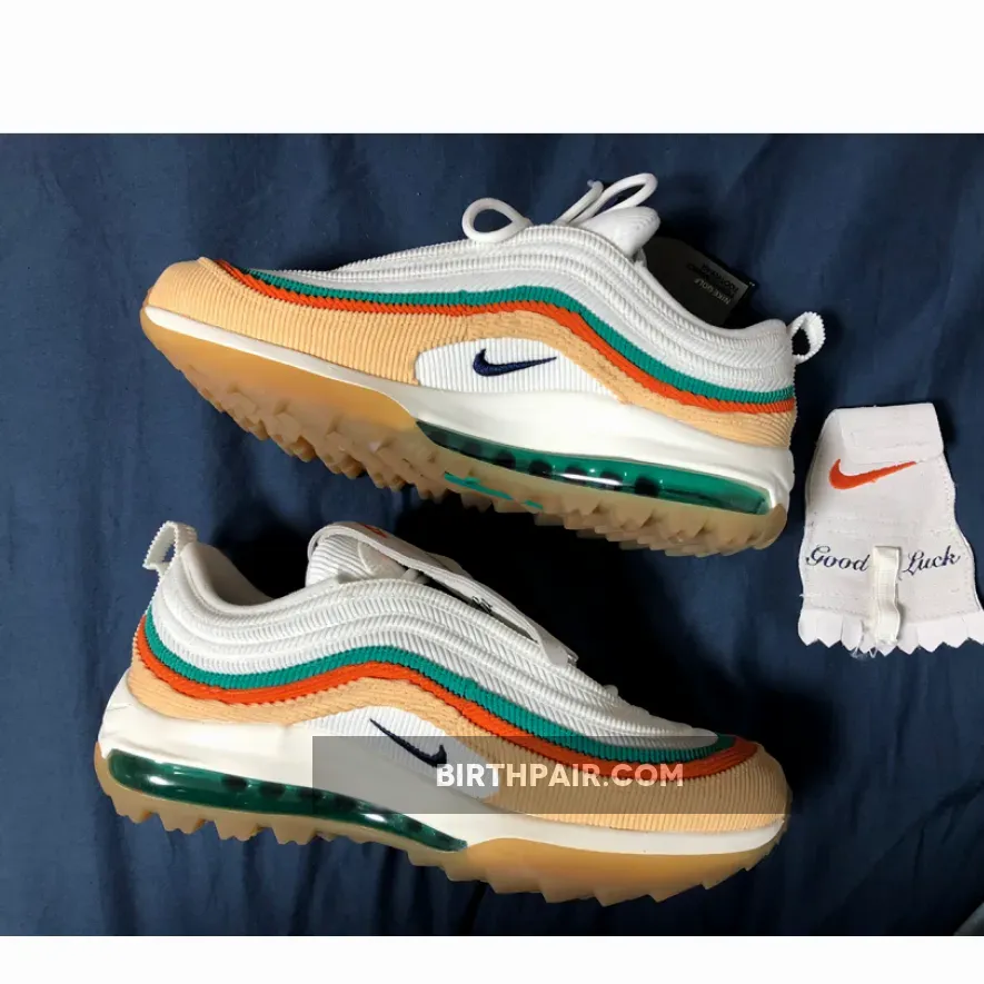 Nike Air Max 97 Golf NRG 'Lucky And Good' Celestial Gold / Air Max 97 Golf Shoes CJ0563-200