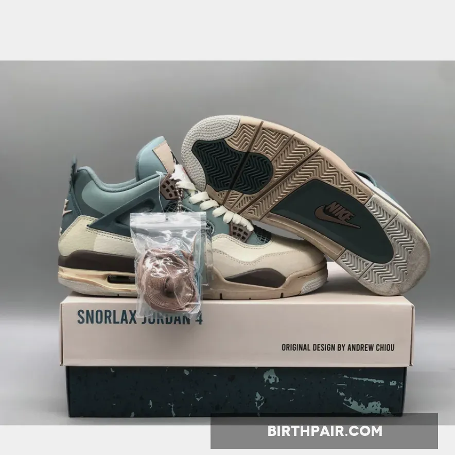 Air Jordan 4 Snorlax Custom / snorlax air jordan 4