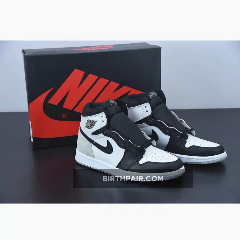Air Jordan 1 High OG 'Stage Haze' White/Black-Grey Fog jordan 1 stage haze pink laces