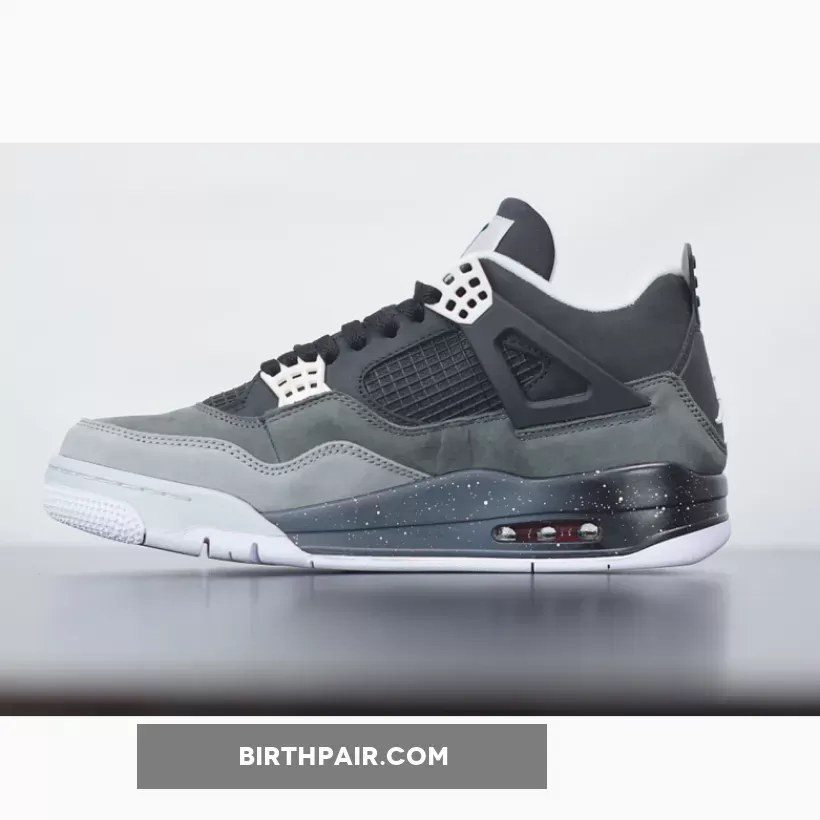Air Jordan 4 Retro 'Fear Pack' Black/White-Cool Grey-Pure Platinum 626969-030 / Black And White Cool