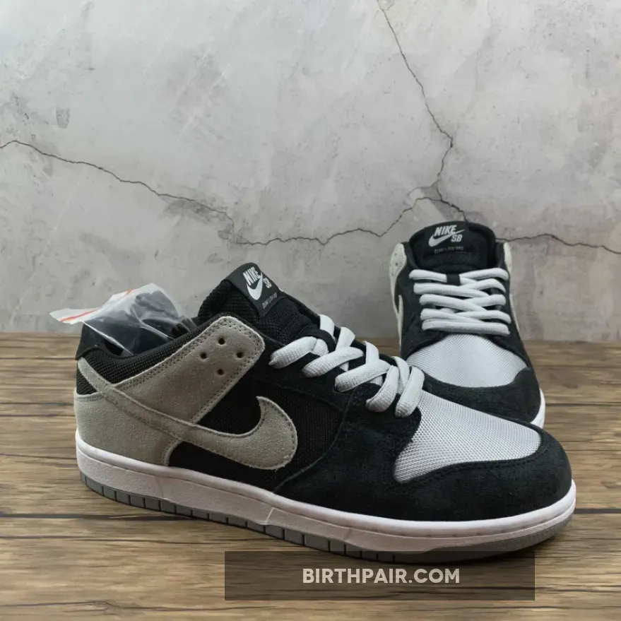 Wolf Grey Nike Sb - Zoom Dunk Low Pro Sb 'Wolf Grey' Black Grey-White 854866-001