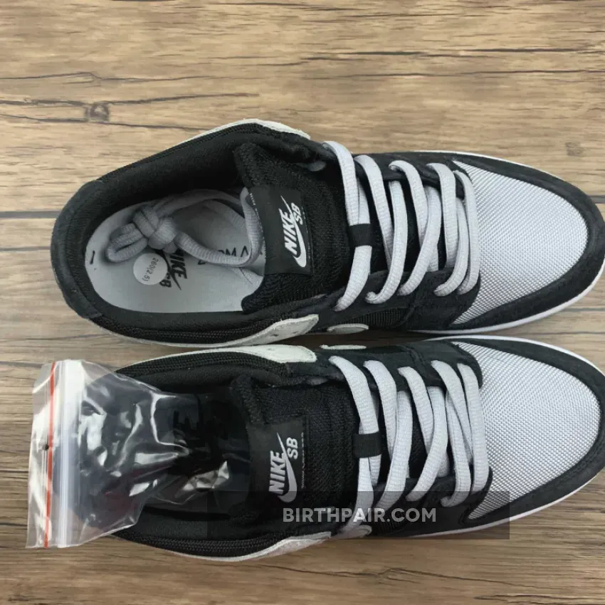 Wolf Grey Nike Sb - Zoom Dunk Low Pro Sb 'Wolf Grey' Black Grey-White 854866-001