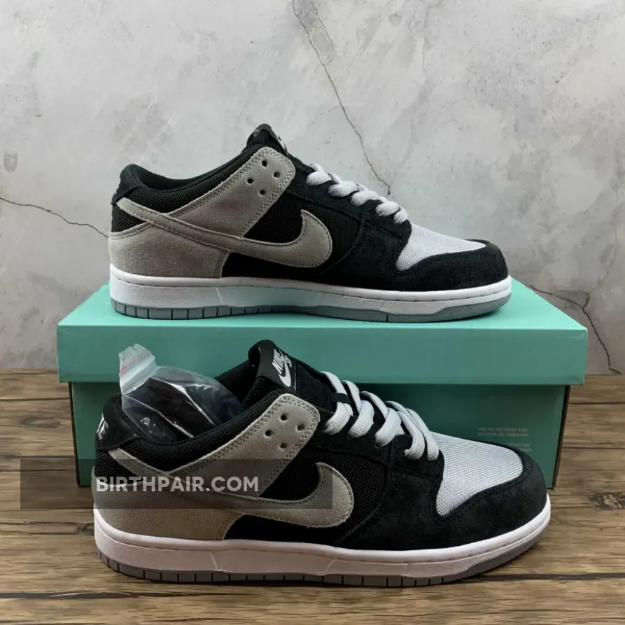 Wolf Grey Nike Sb - Zoom Dunk Low Pro Sb 'Wolf Grey' Black Grey-White 854866-001
