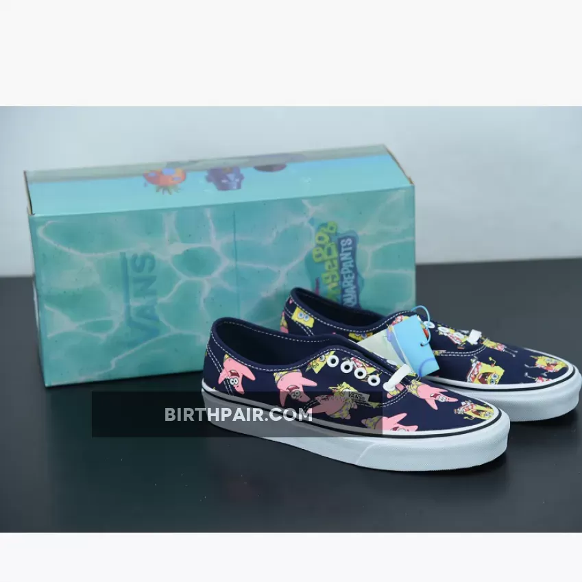 SpongeBob x Vans ComfyCush Authentic alohaBob VN0A3WM7YZ1 Spongebob Edgar