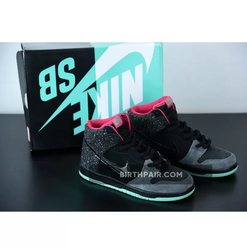 Premier x Nike SB Dunk High 'Northern Lights' #nike sb northern lights
