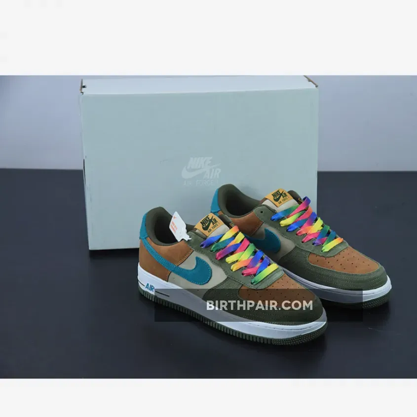 Nike Air Force 1 Toasty Oil Green Sail For Womens DO5215-331 nike air force toasty