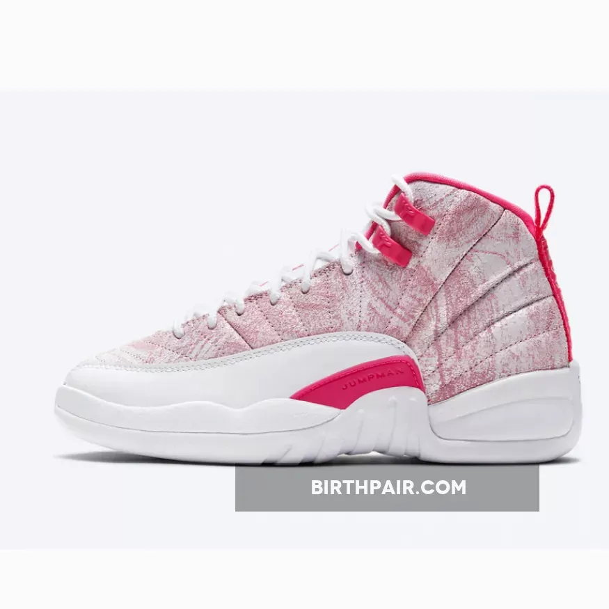 Air Jordan 12 Retro GS 'Arctic Pink' Jordan 12 Arctic Pink