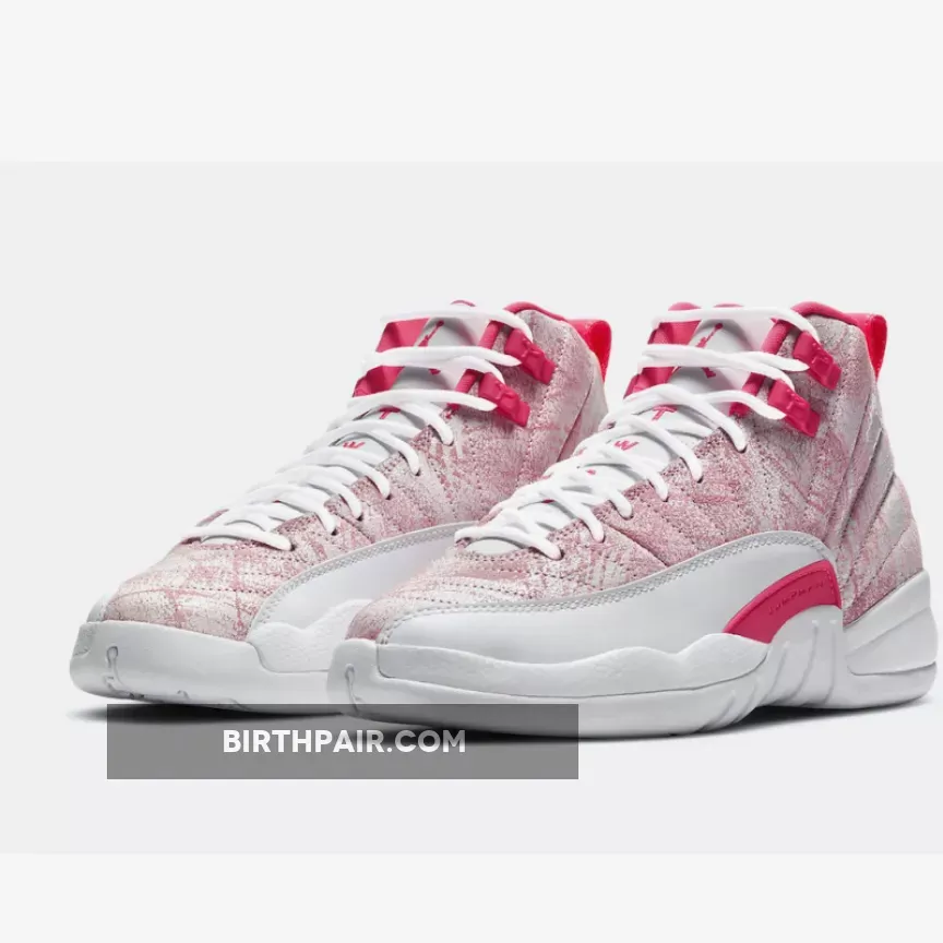 Air Jordan 12 Retro GS 'Arctic Pink' Jordan 12 Arctic Pink