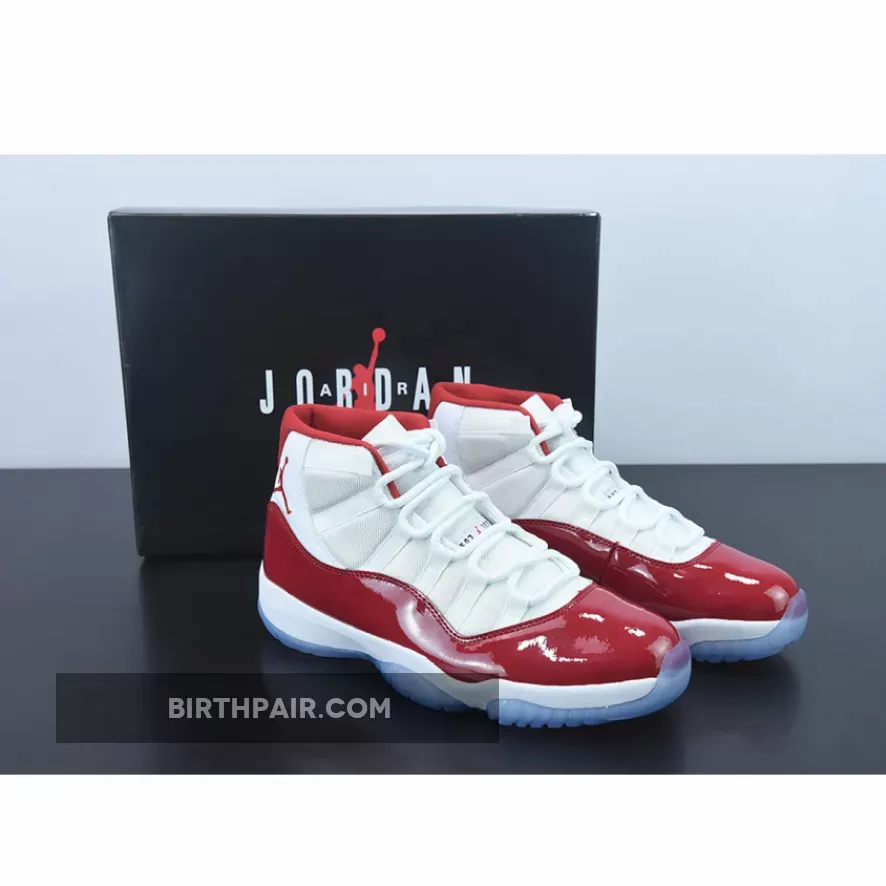 Air Jordan 11 'Cherry 2022' White/Varsity Red-Black CT8012-116 / Cherry 11s 6c