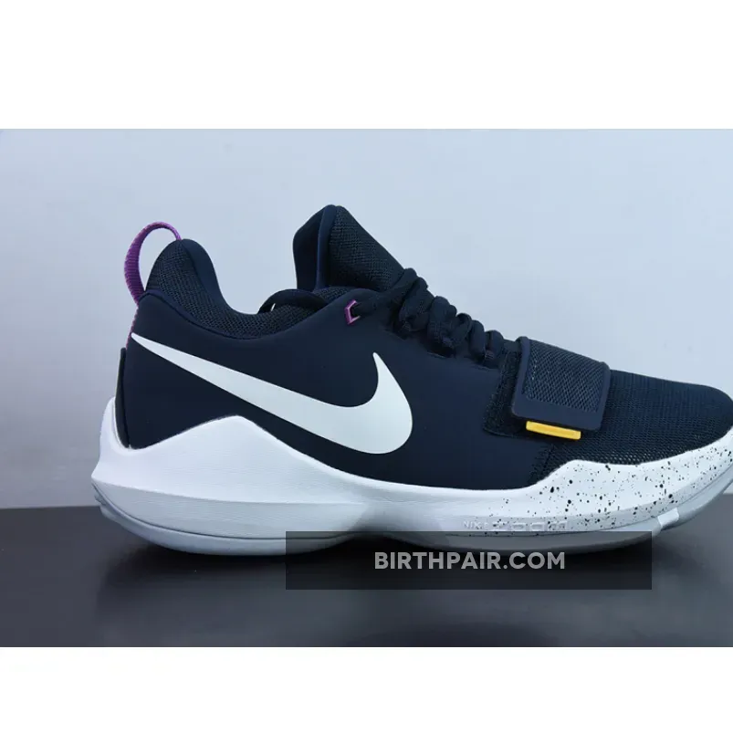 Nike PG 1 Ferocity Obsidian/University Gold-Hyper Violet-Wolf Grey