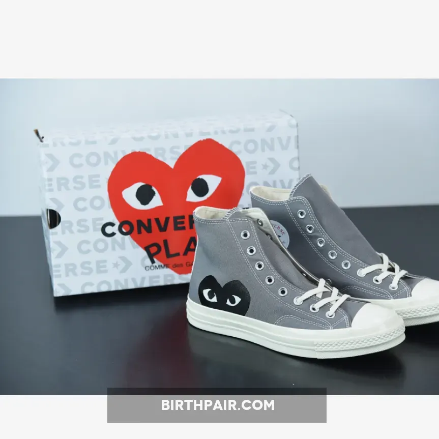 Chuck 70 Grey CDG Play x Converse Chuck Taylor All Star 70 Hi Grey