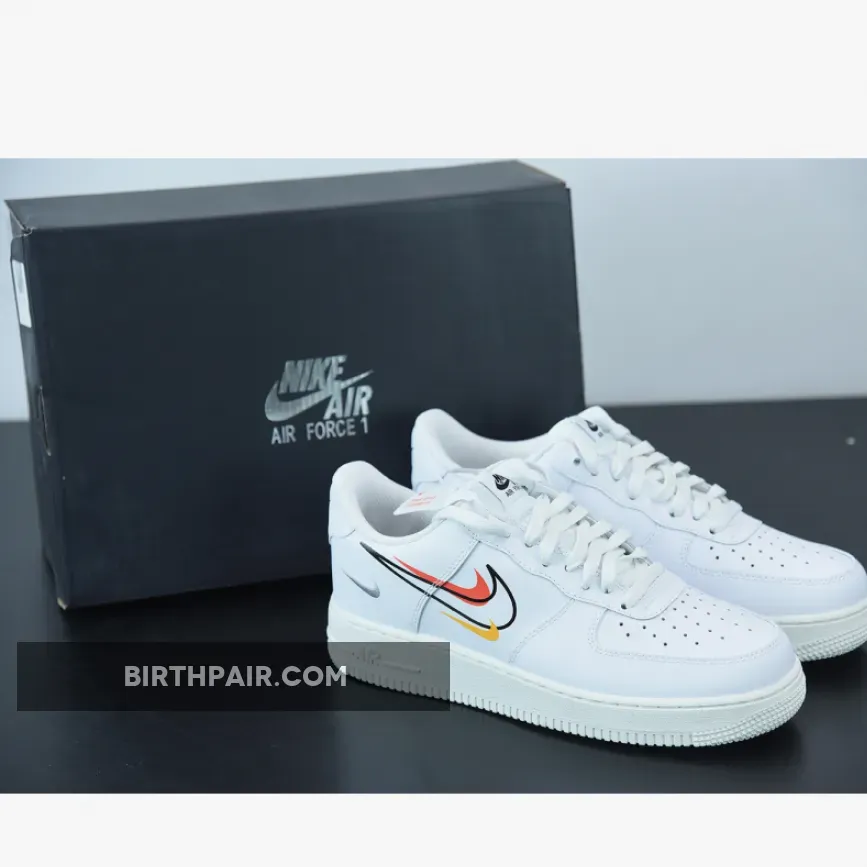 Nike Air Force 1 Low Multi-Swooshes White / Air Force 1 Multi Swoosh