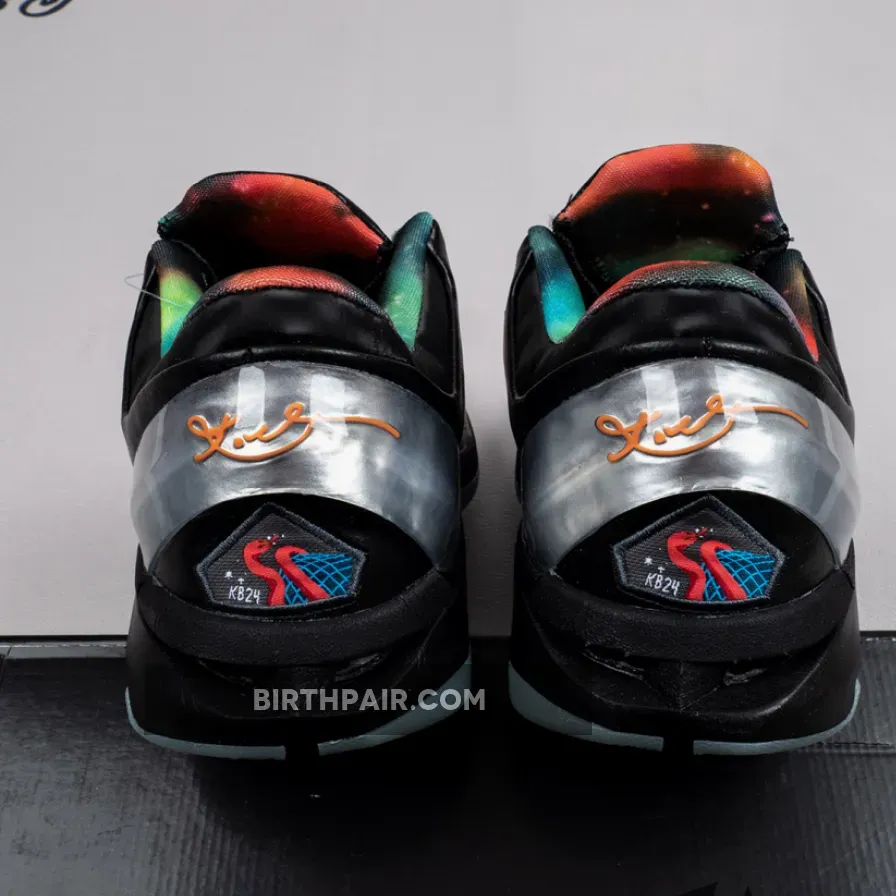 Kobe Galaxies / Nike Zoom Kobe 7 As 'Galaxy' BLACK/MTLLC SLVR-TTL ORNG-VLT