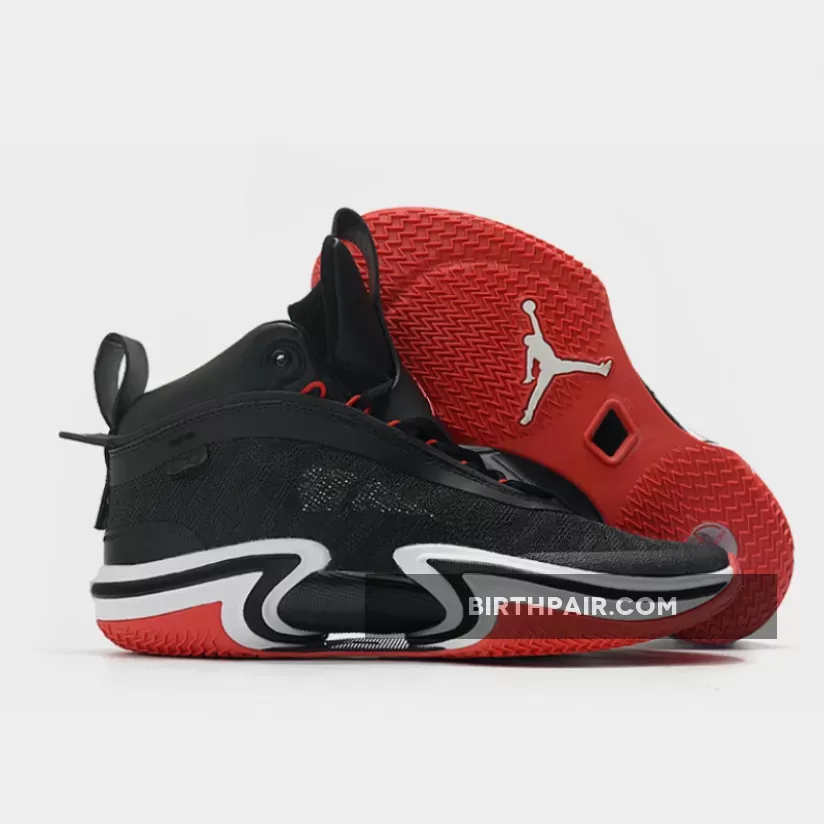 Air Jordan 36 Black Red White / Air Jordan Black Red And White