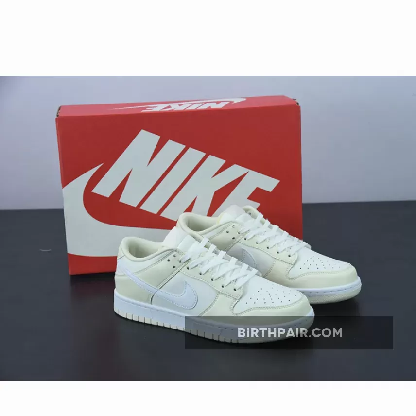 Sail White Dunks Nike Dunk Low Coconut Milk DJ6188-100