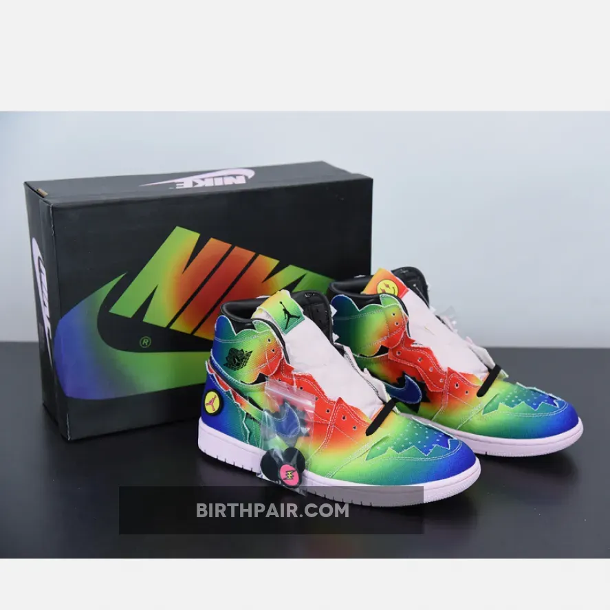 Air Jordan 1 Retro Og High 'Colores Y Vibras' AJ1 Multi-Color/Black/Pink Foam/Multi-Color / j balvin shoes