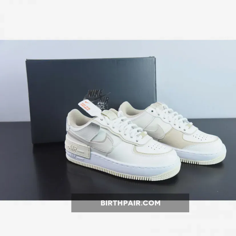Shadow Air Jordan 1 Nike Air Force 1 Shadow Light Tan