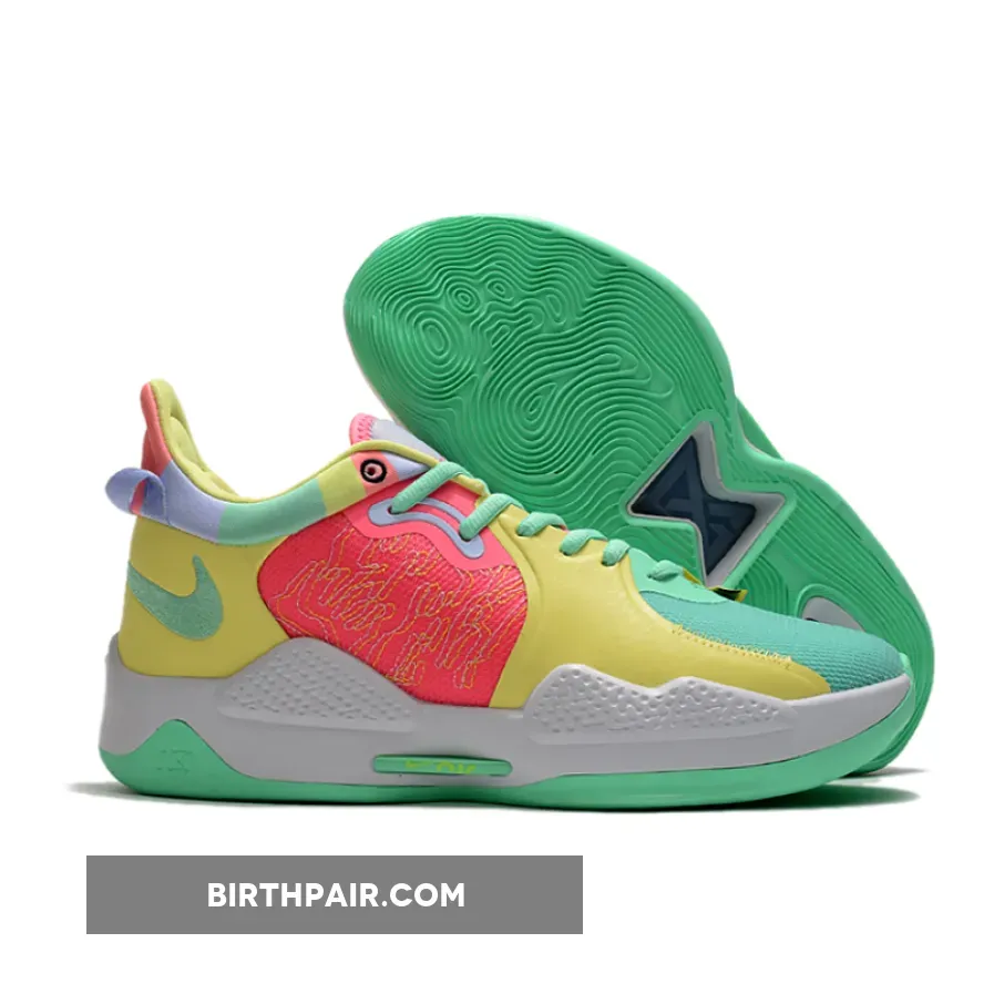 Pg 6 Daughters / Nike PG 5 'Daughters' Green Glow/White-Sunset Pulse-Black