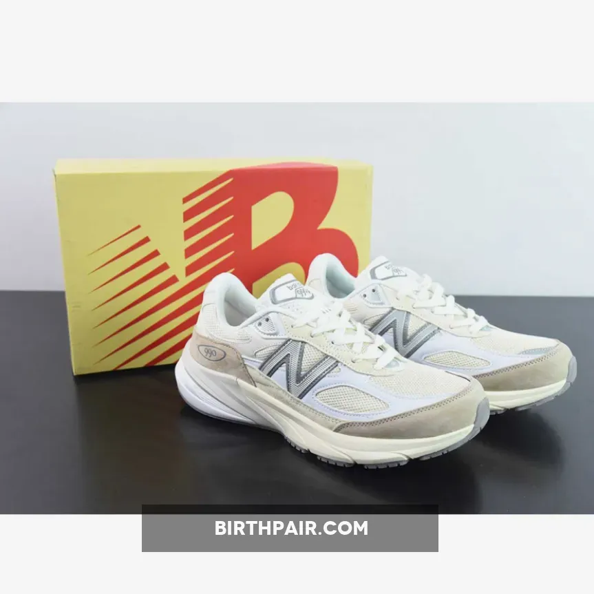 New Balance 990v6 Cream / New Balance 990v6 Mindful Grey Bone