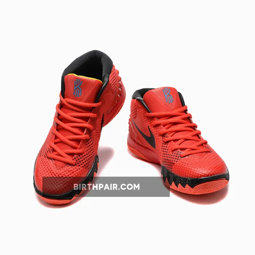 All Red Kyries / Nike Kyrie 1 'Deceptive Red' Bright Crimson/Black-University Red