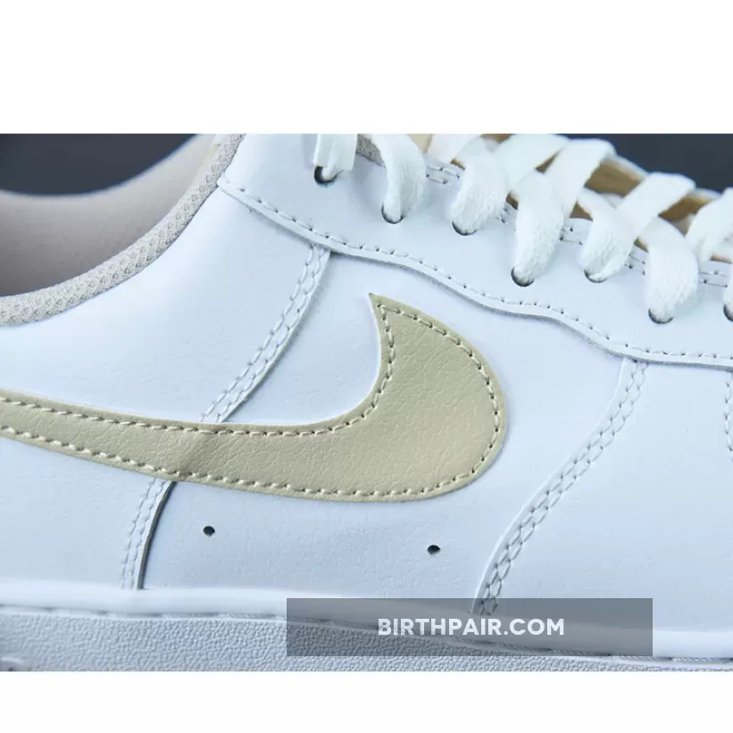 Nike Air Force 1 Low 07 Coconut Milk Rattan #Nike Air Force 1 Low White/Rattan-Team Orange-Coconut Milk