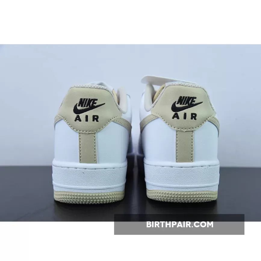 Nike Air Force 1 Low 07 Coconut Milk Rattan #Nike Air Force 1 Low White/Rattan-Team Orange-Coconut Milk