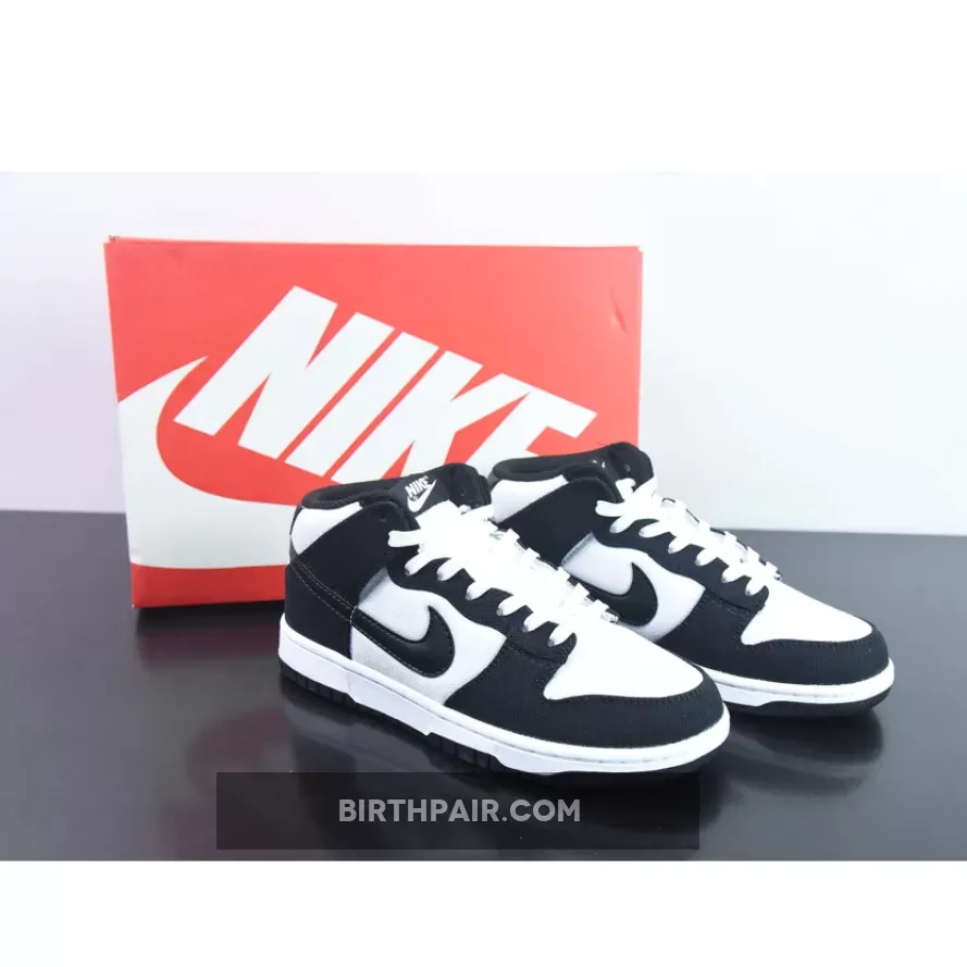 Panda Dunk Mid Nike Dunk Mid 'Panda' Sail/Black DV0830-102
