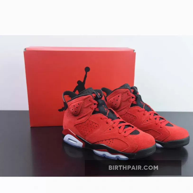 Air Jordan 6 'Toro' Varsity Red/Black CT8529-600 Jordan 6 Release 2023