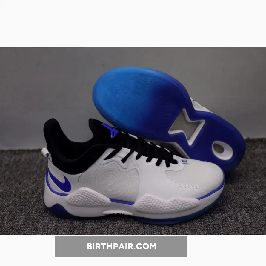 Pg 5 Ps / Nike PG 5 'PlayStation 5' White Blue CZ0099-100