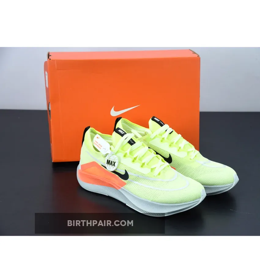 Nike Zoom Fly 4 Barely Bolt/Hyper Orange Online CT2392-700