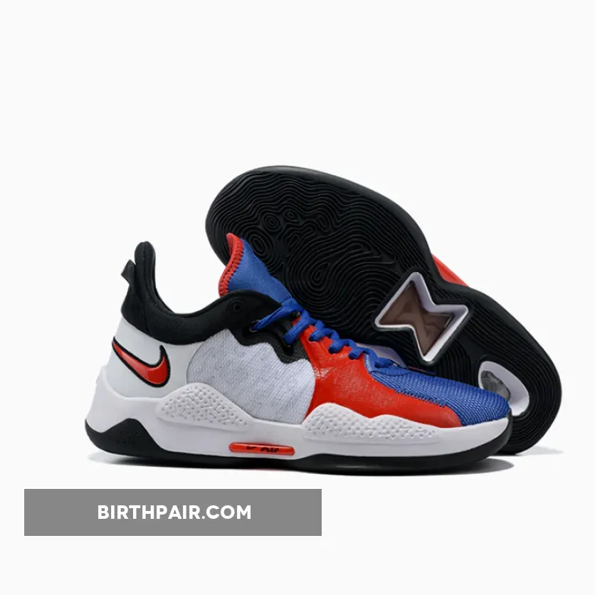 Pg 5 Clippers / Nike PG 5 'Clippers' White/Crimson Tint-Black-Laser Crimson