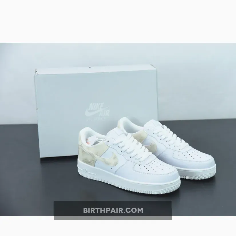 Nike Pony Hair / Nike Air Force 1 Low Photon Dust/White