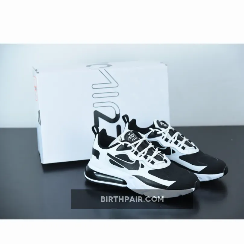Nike Air Max 270 React White Black Marathon CT1646-100