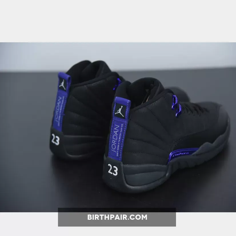Air Jordan 12 Purple / Air Jordan 12 'Dark Concord' AJ12 Black/Black